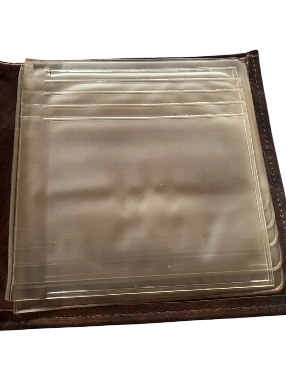 Rolfs Brown Men’s Wallet Bifold Cowhide Leather‎ Attaché Vintage